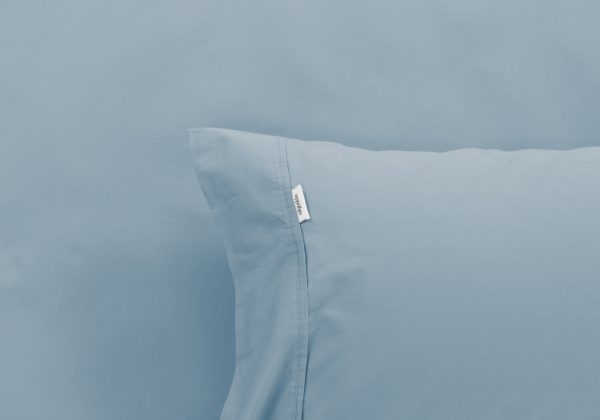 ALGODON "300TC Cotton" FITTED SHEET Combo Set - DENIM Algodon