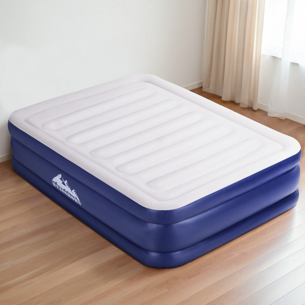 Weisshorn Air Mattress Queen Inflatable Bed Air bed 51cm Big Bedding Australia