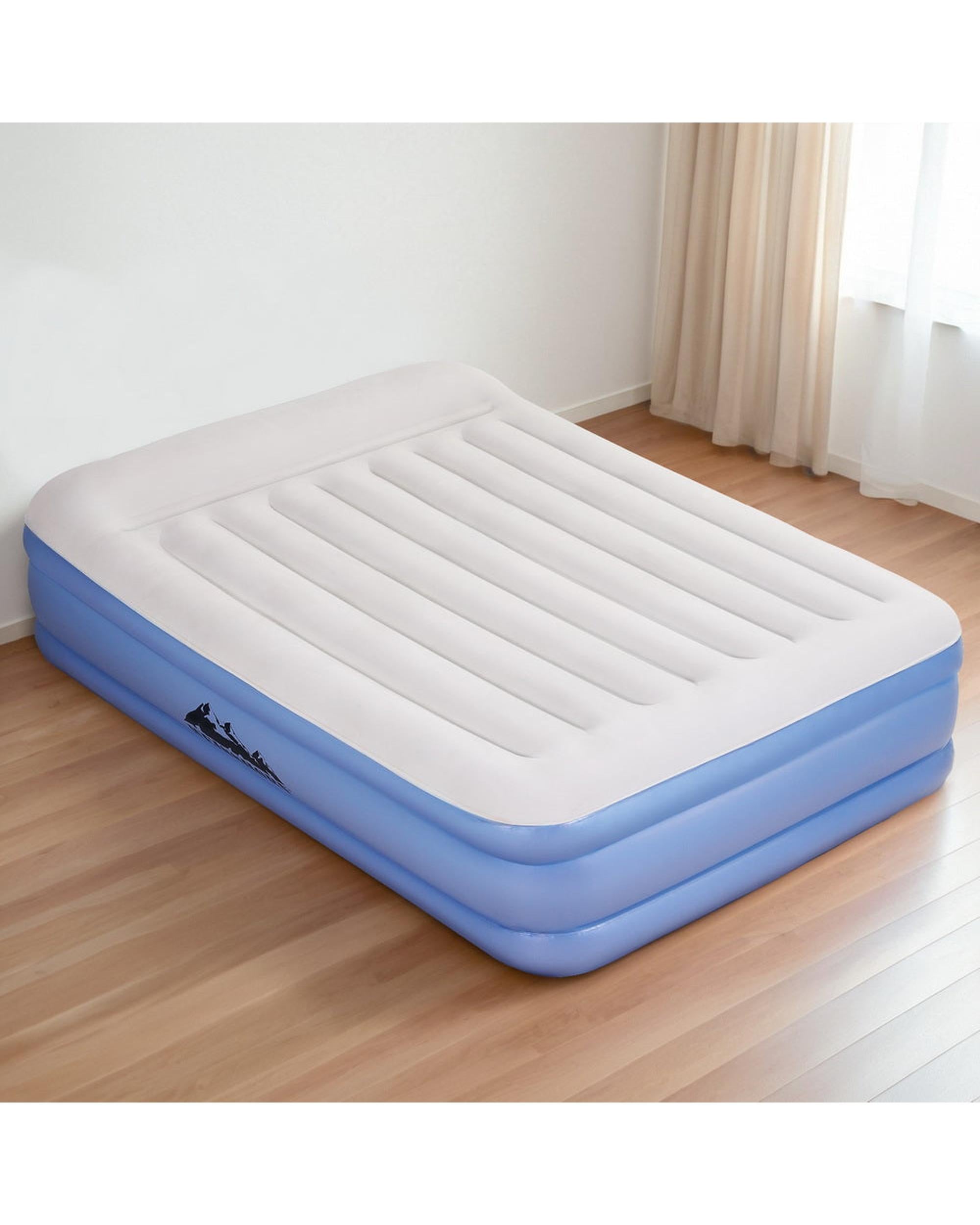 Weisshorn Air Mattress Queen Inflatable Bed 46cm Air bed Big Bedding Australia