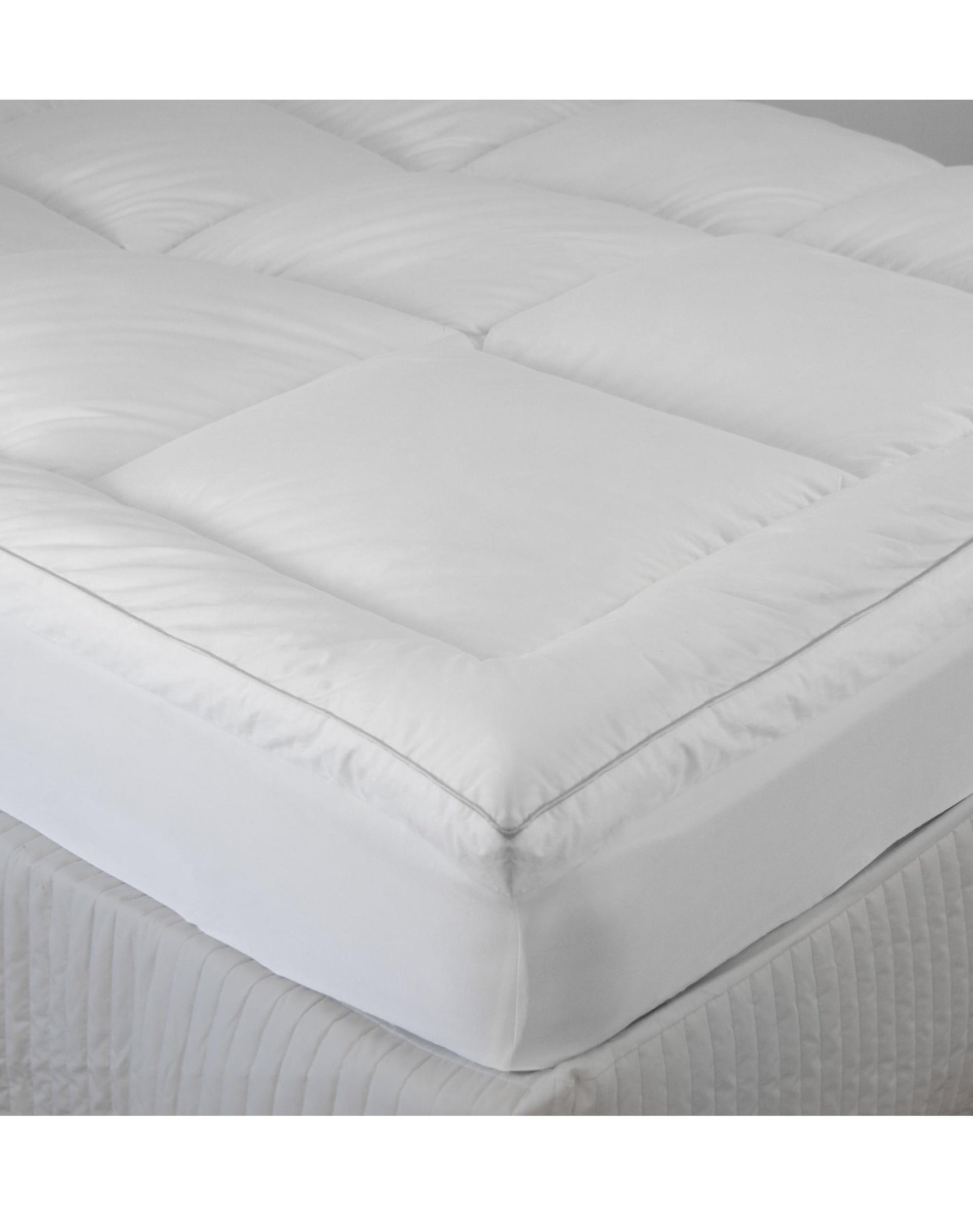 ARDOR "2000GSM Standard Microfibre" MATTRESS TOPPER Vacuum Packed Ardor Bedding