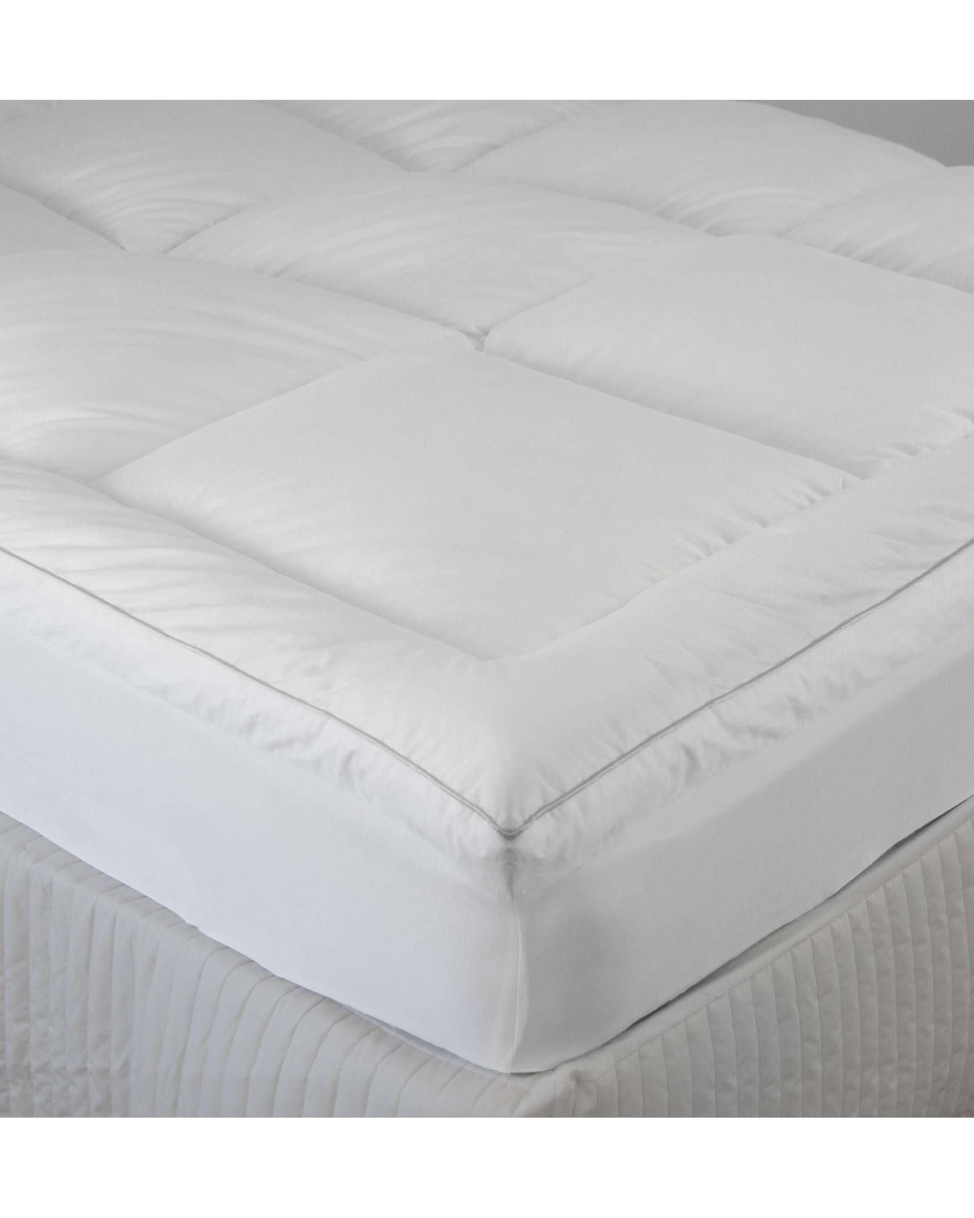 ARDOR "2000GSM Standard Microfibre" MATTRESS TOPPER Vacuum Packed Ardor Bedding