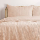 ARDOR BOUDOIR "Bondi" EMBOSSED QUILT COVER SET Ardor Bedding