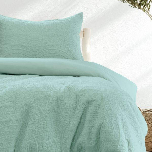 ARDOR BOUDOIR "Eddison" MICROFIBRE QUILT COVER SET Ardor Bedding