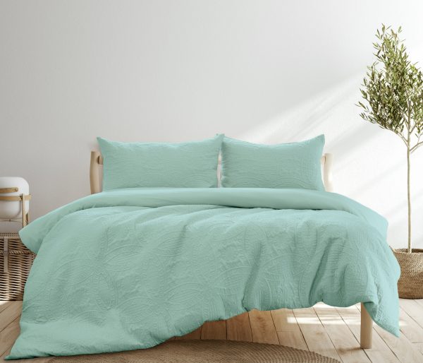 ARDOR BOUDOIR "Eddison" MICROFIBRE QUILT COVER SET Ardor Bedding