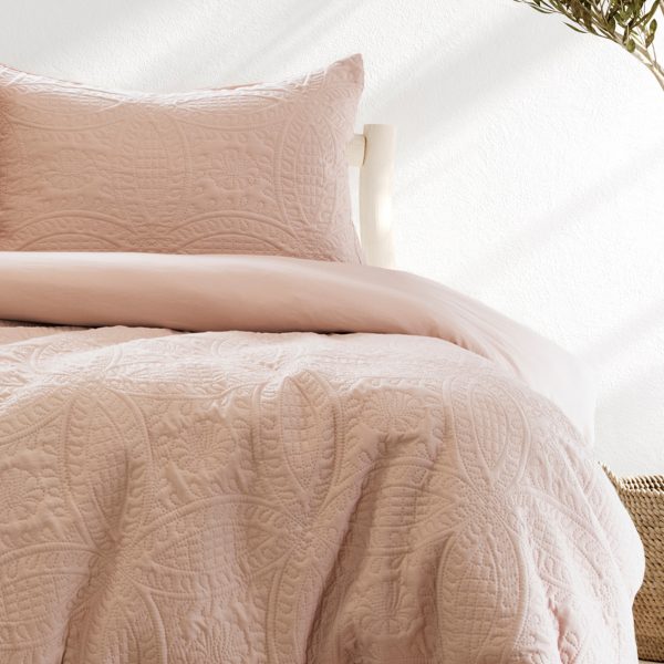 ARDOR BOUDOIR "Chateau" MICROFIBRE QUILT COVER SET Ardor Bedding