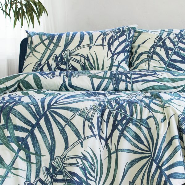 ARDOR BOUDOIR "Paradise Palms" QUILT COVER SET Ardor Bedding