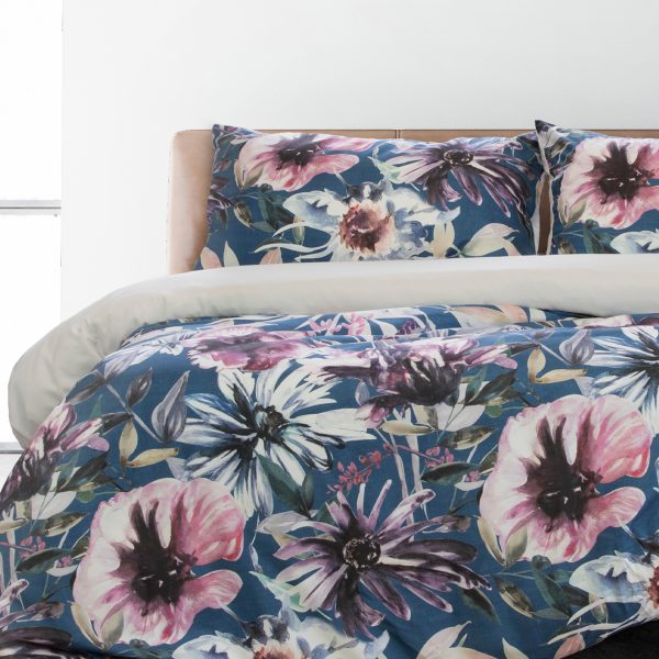 ARDOR BOUDOIR "Jenna" PRINTED MICROFIBRE QUILT COVER SET Ardor Bedding