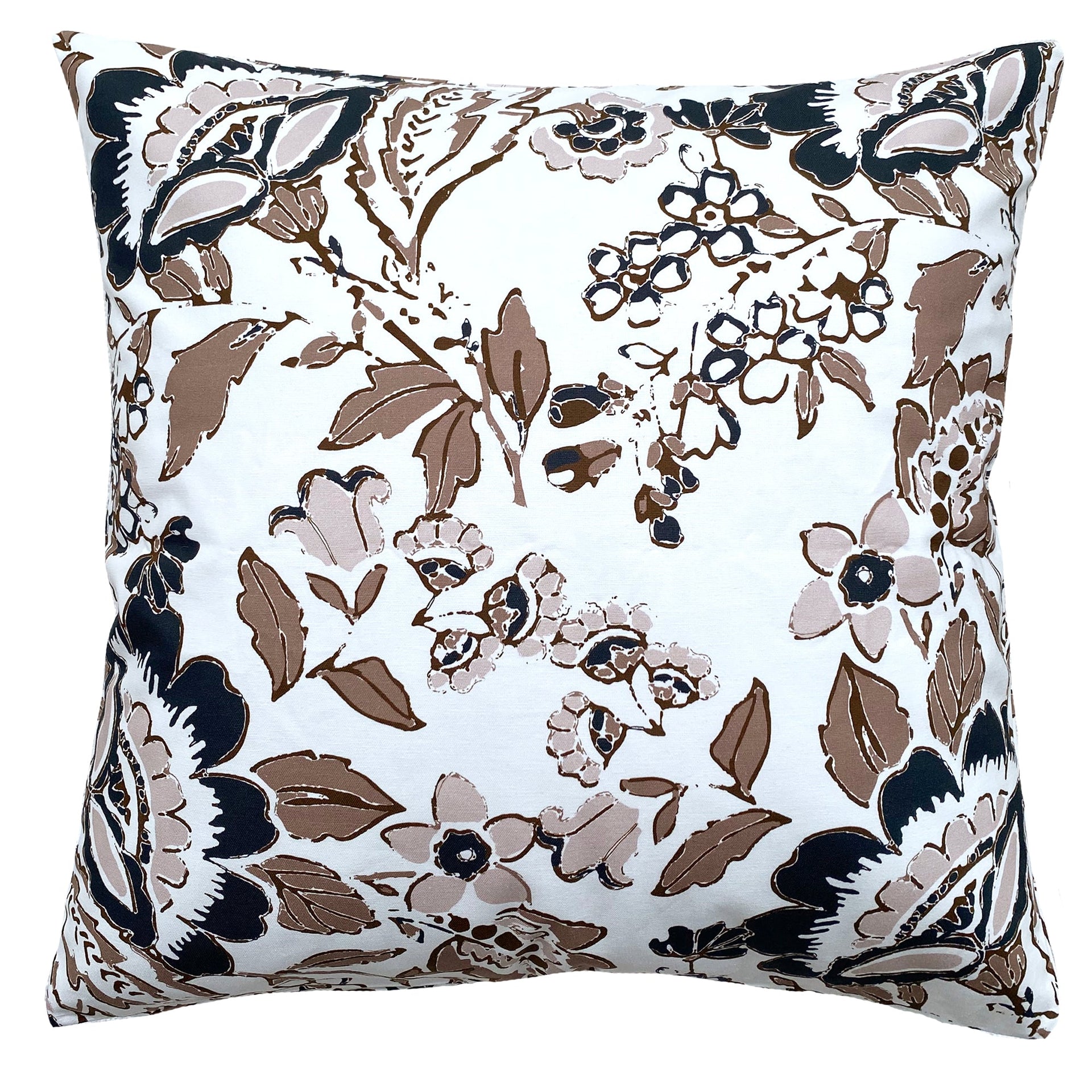 ZAAB | AVESTA NOUGAT 50X50 COTTON DOUBLE PRINTED INDOOR CUSHION ZAAB