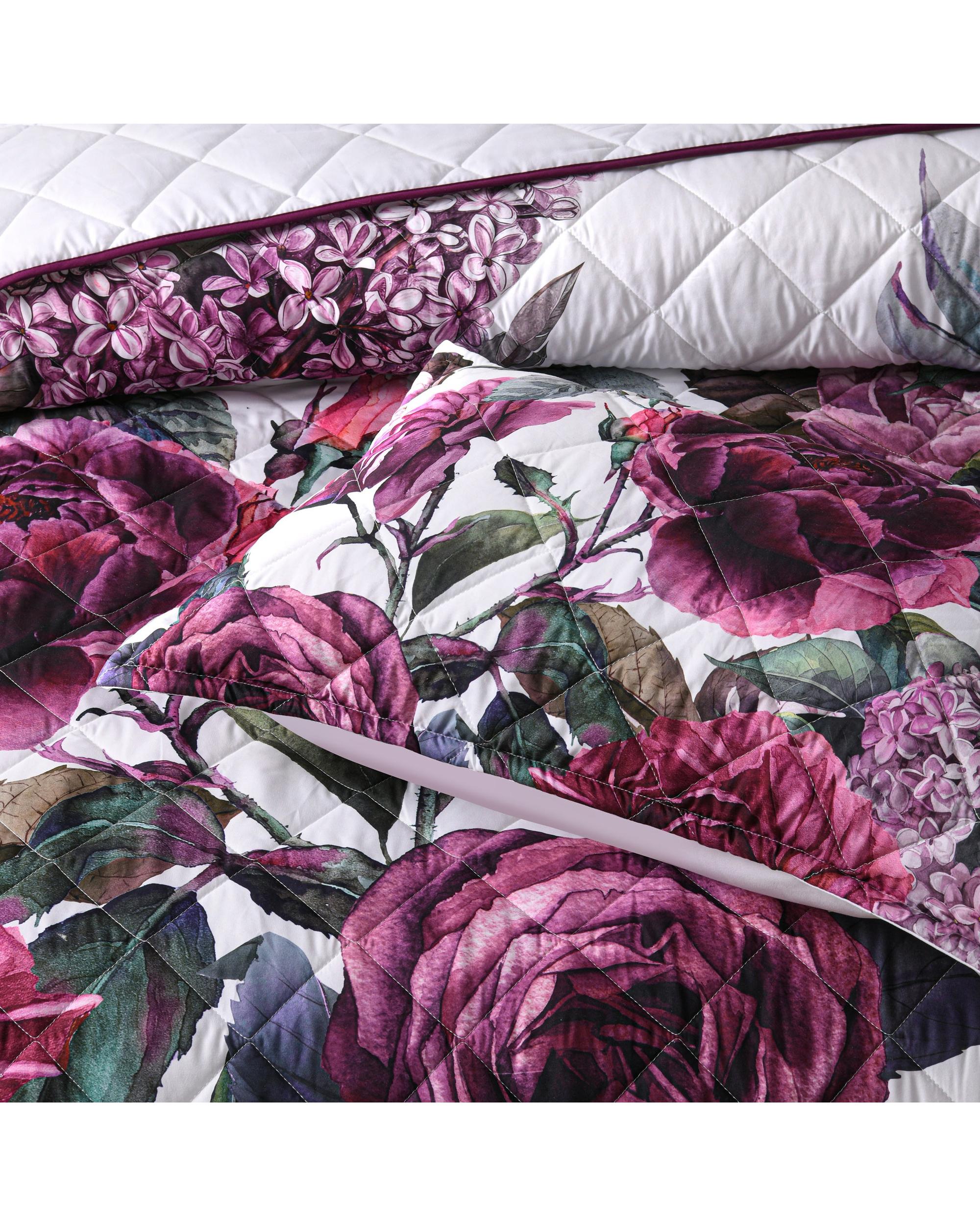 Bianca Bedding ABIGAIL Berry Polyester Bedspread Set Bianca Bedding