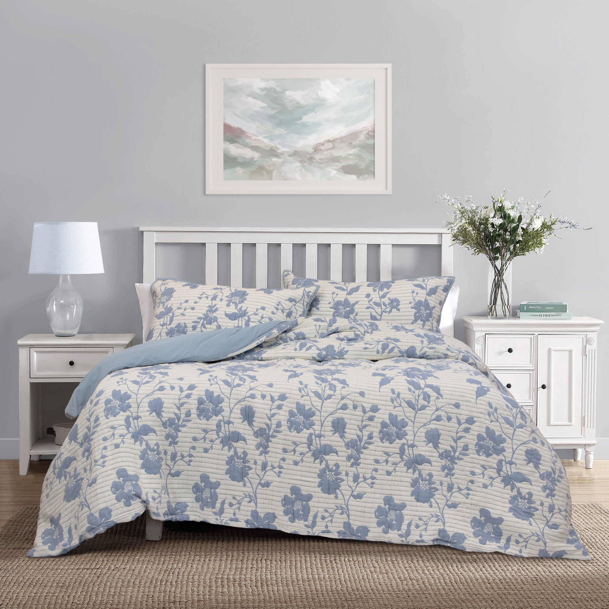 ALGODON "Abigail" QUILT COVER SET Algodon Bedding