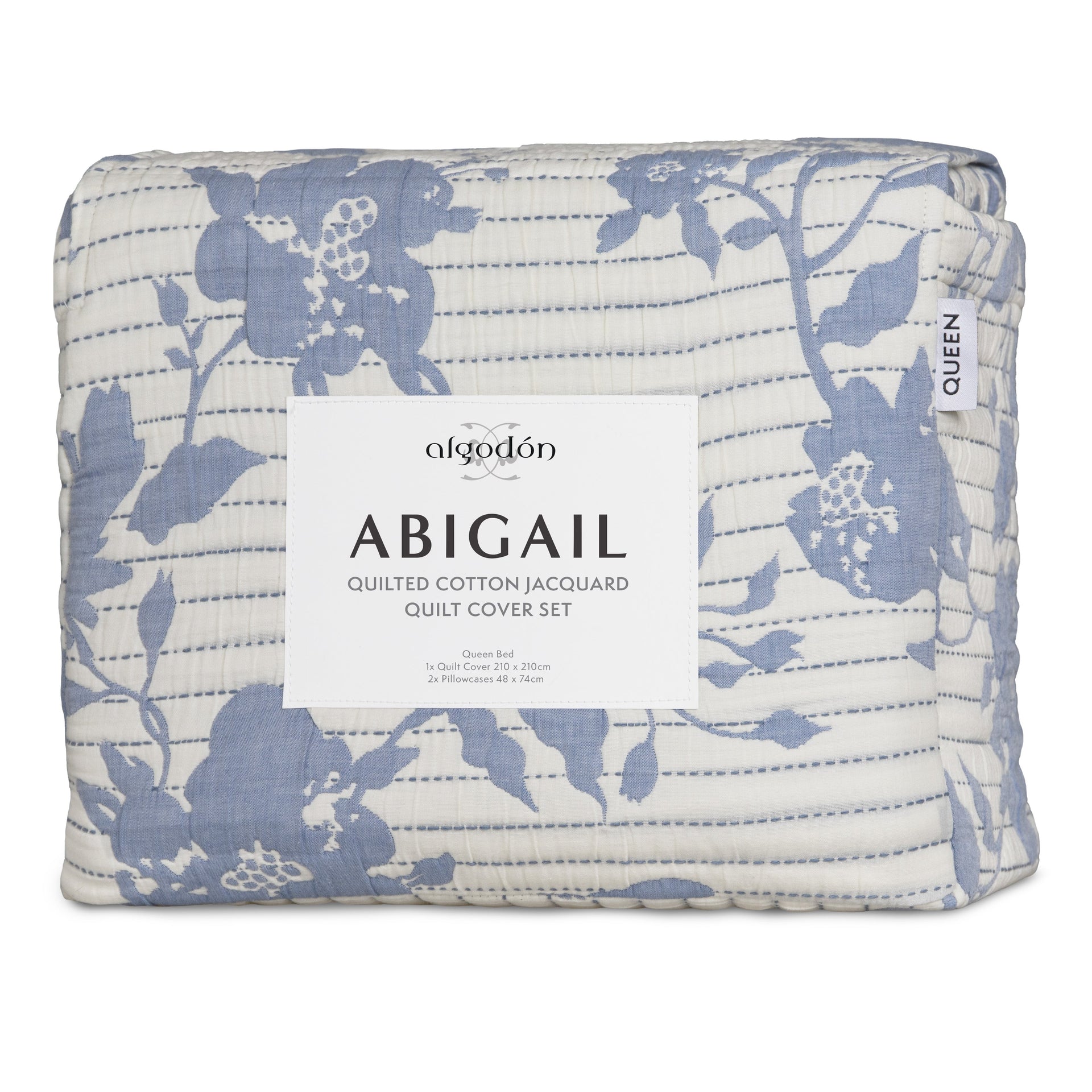ALGODON "Abigail" QUILT COVER SET Algodon Bedding