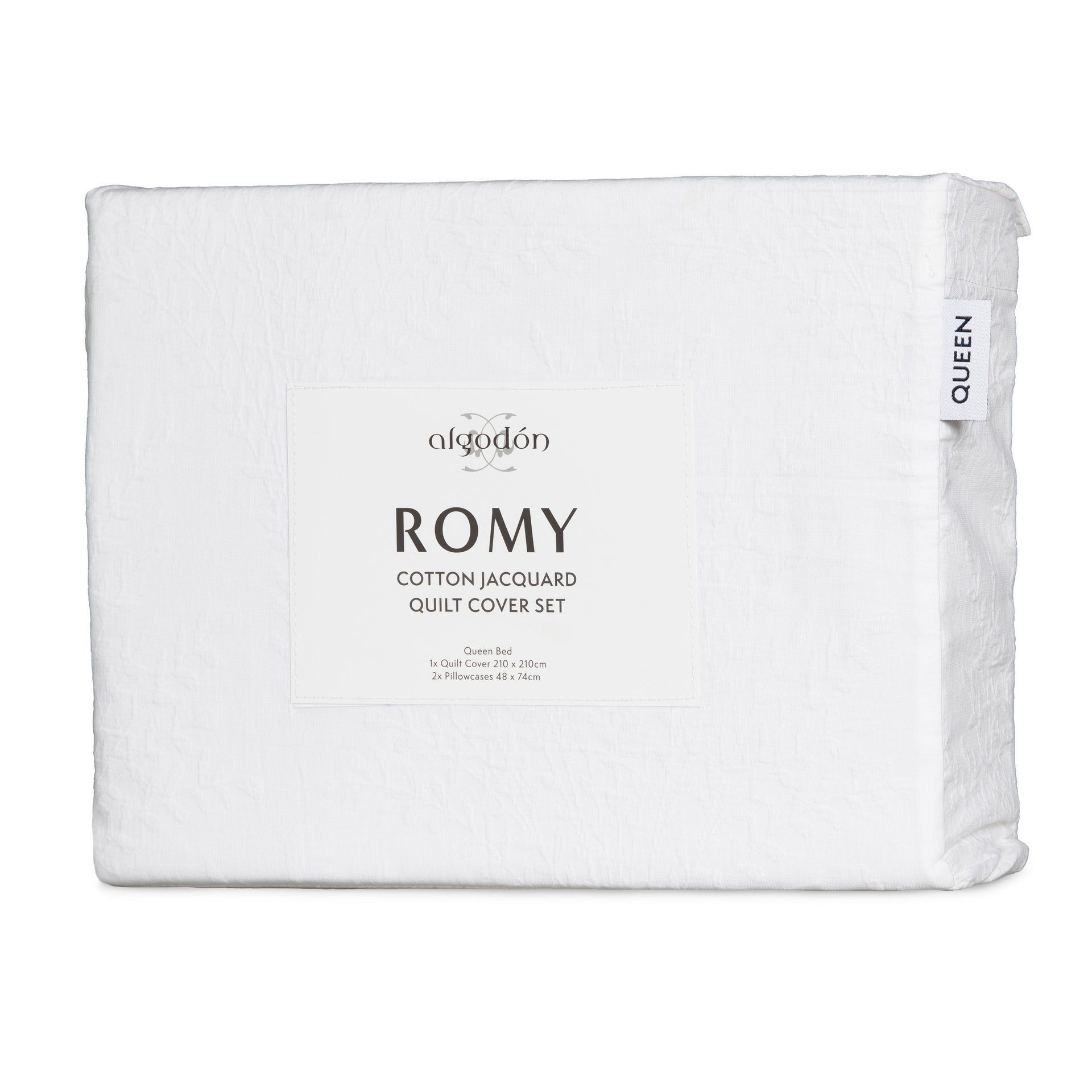 ARDOR BOUDOIR "Byron" SEERSUCKER STRIPES QUILT COVER SET (Copy) Ardor Bedding