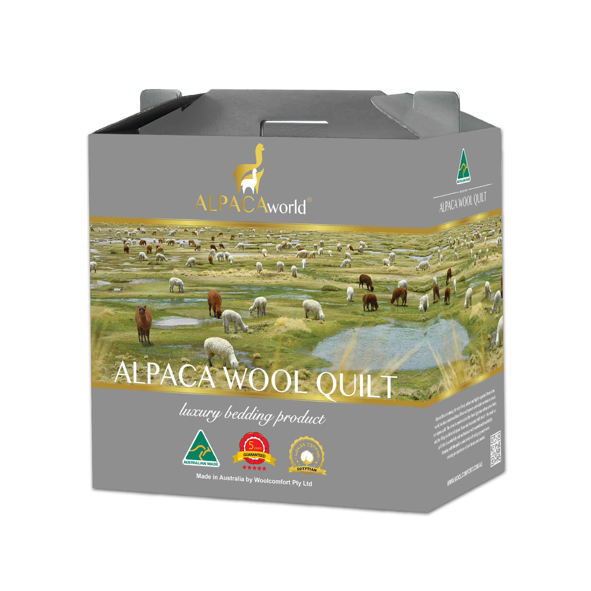 Australian Made Alpaca Wool Quilt
