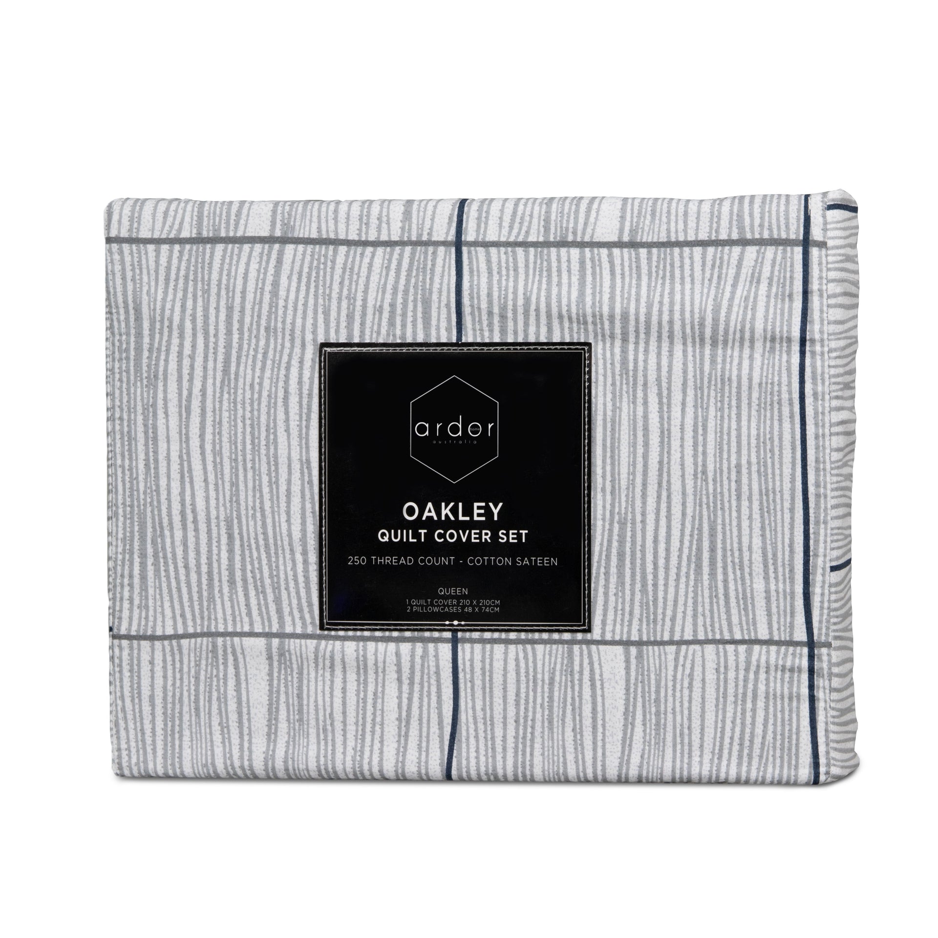 ARDOR "Oakley" QUILT COVER SET Ardor Bedding