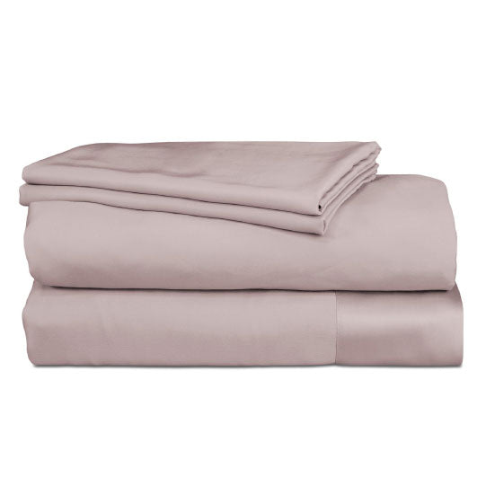 ALGODON "Bamboo" SHEET SET - BLUSH