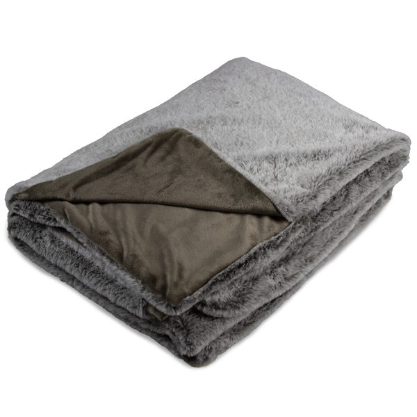 ARDOR BOUDOIR FAUX FUR THROW Ardor Bedding