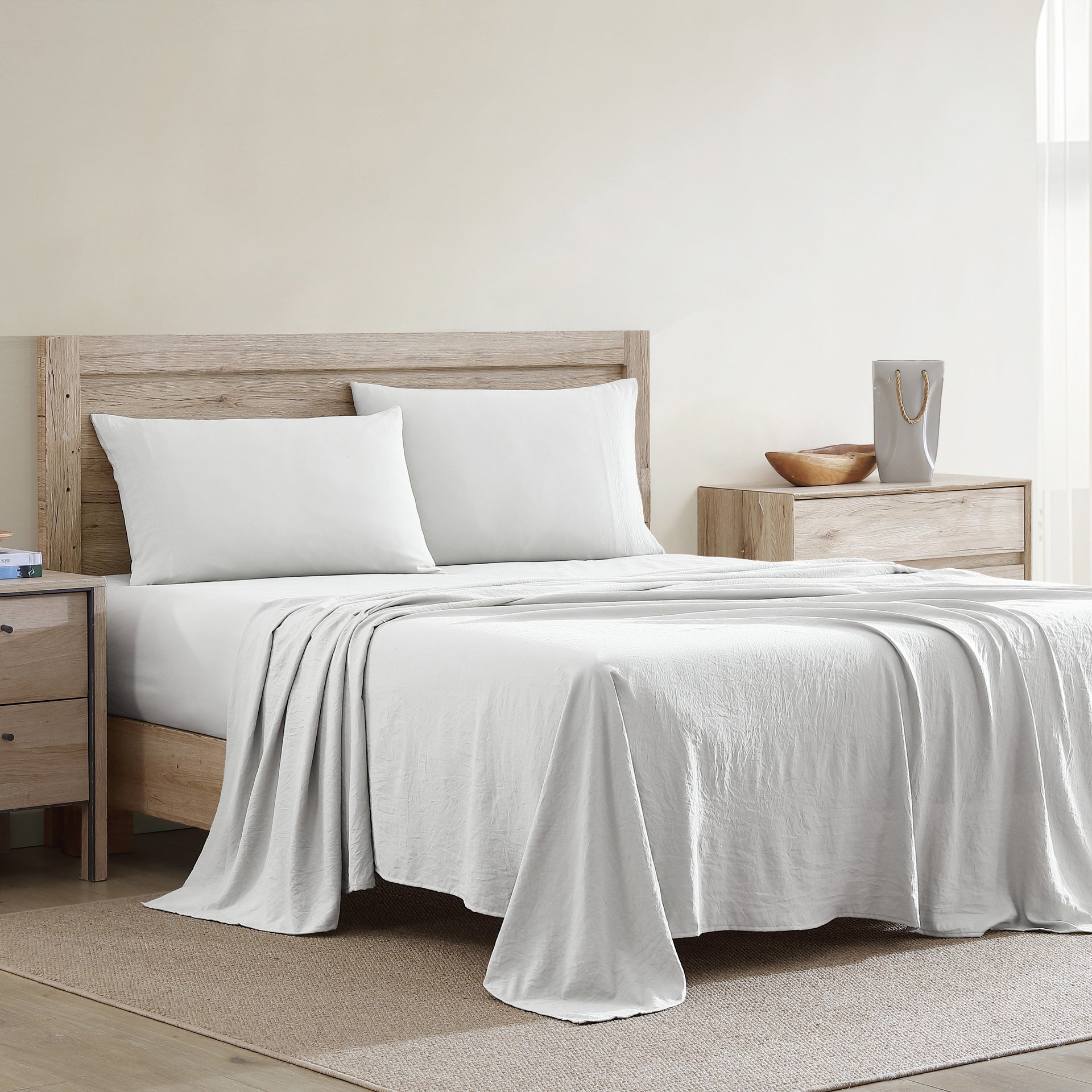ARDOR WATERPROOF SHEET SETS - WHITE