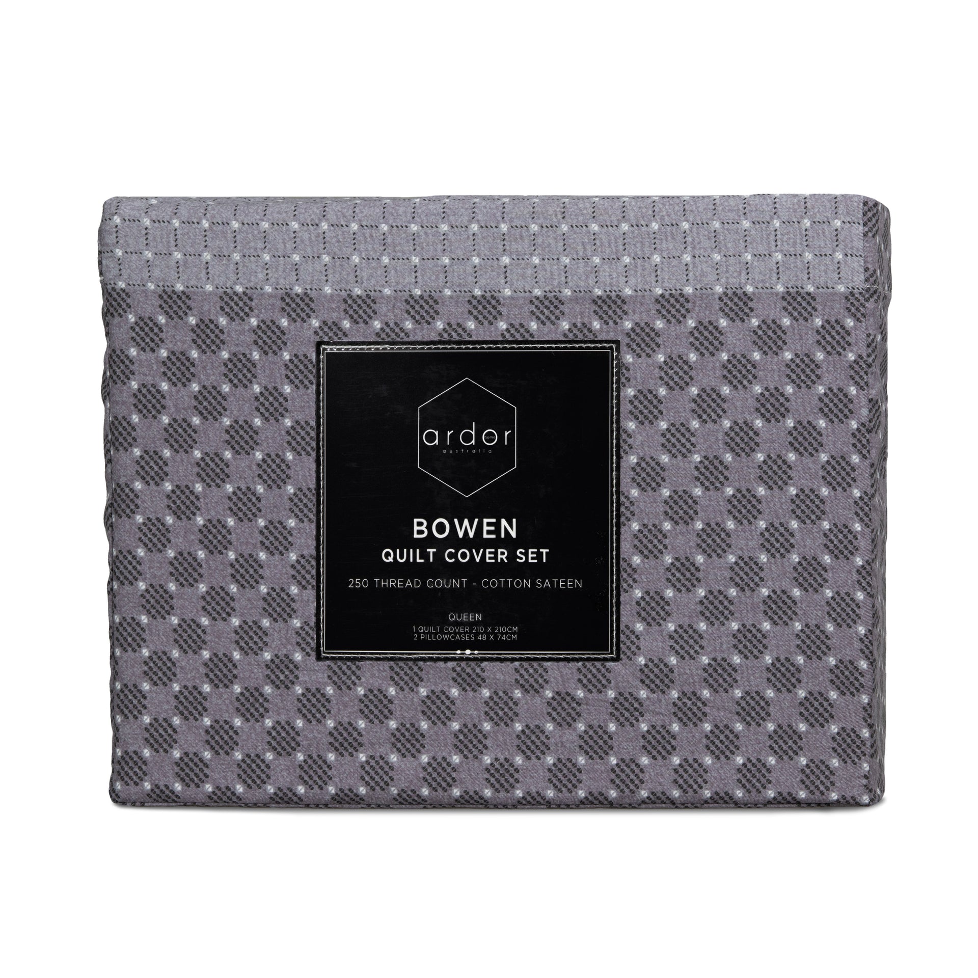 ARDOR "Bowen" QUILT COVER SET Ardor Bedding