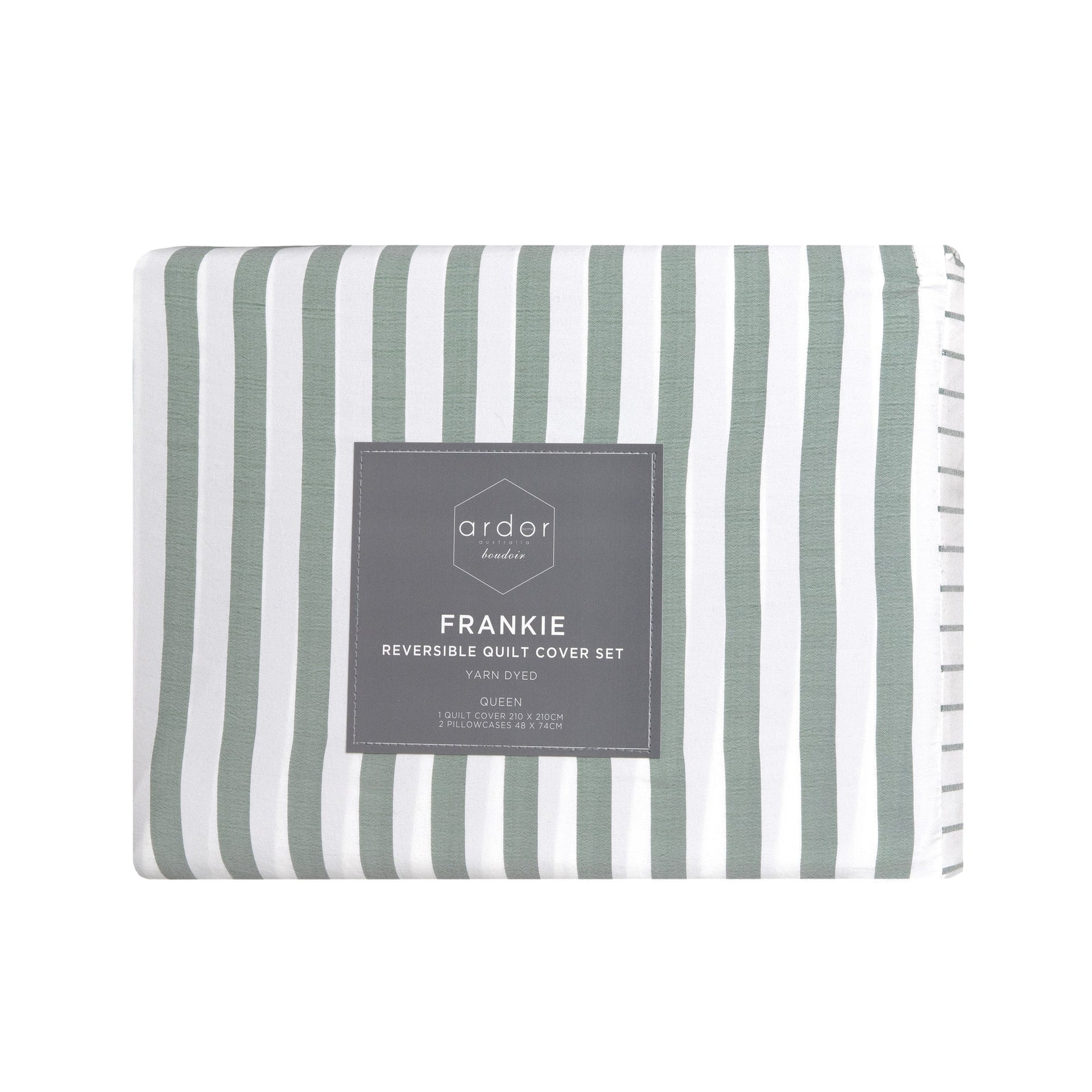 ARDOR "Frankie Stripe" QUILT COVER SET Ardor Bedding