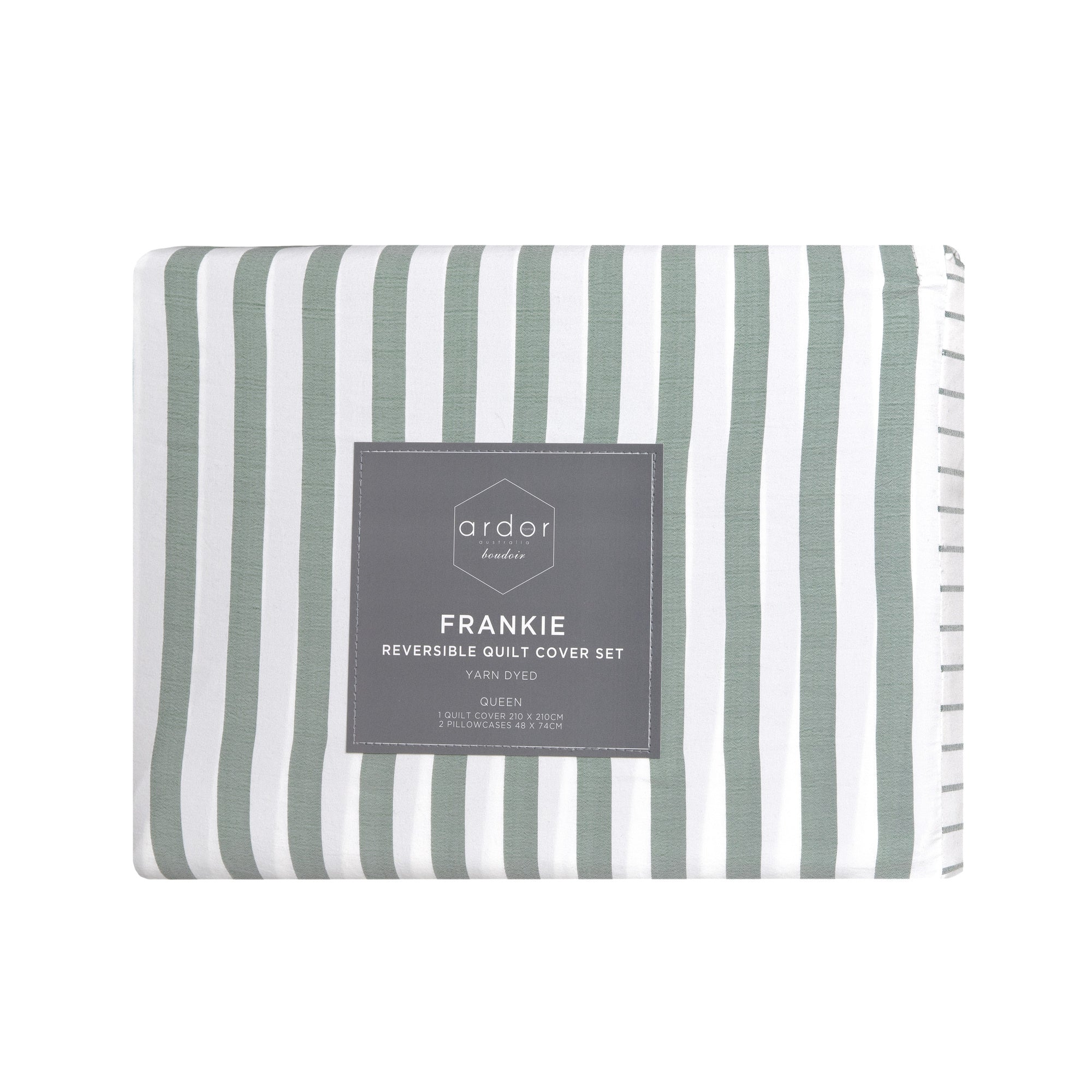 ARDOR "Frankie Stripe" QUILT COVER SET Ardor Bedding