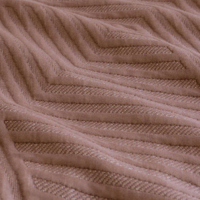 ARDOR BOUDOIR "Alton" JACQUARD BURLWOOD QUILT COVER SET Ardor Bedding