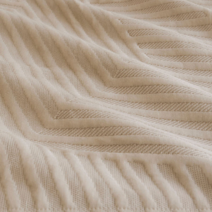 ARDOR BOUDOIR "Alton" JACQUARD LINEN QUILT COVER SET Ardor Bedding