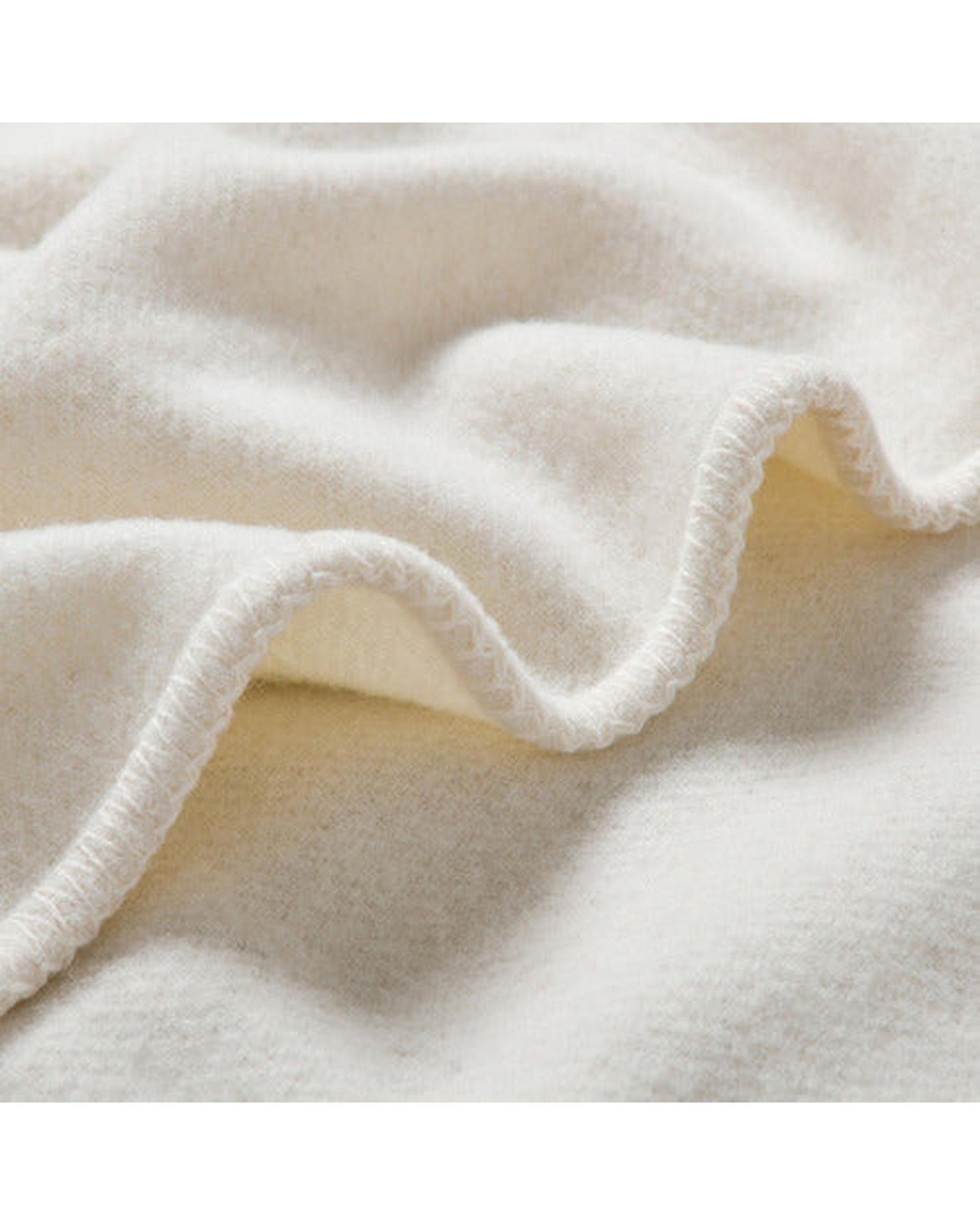 LACONIA 400gsm wool blanket  - Natural Bianca Bedding