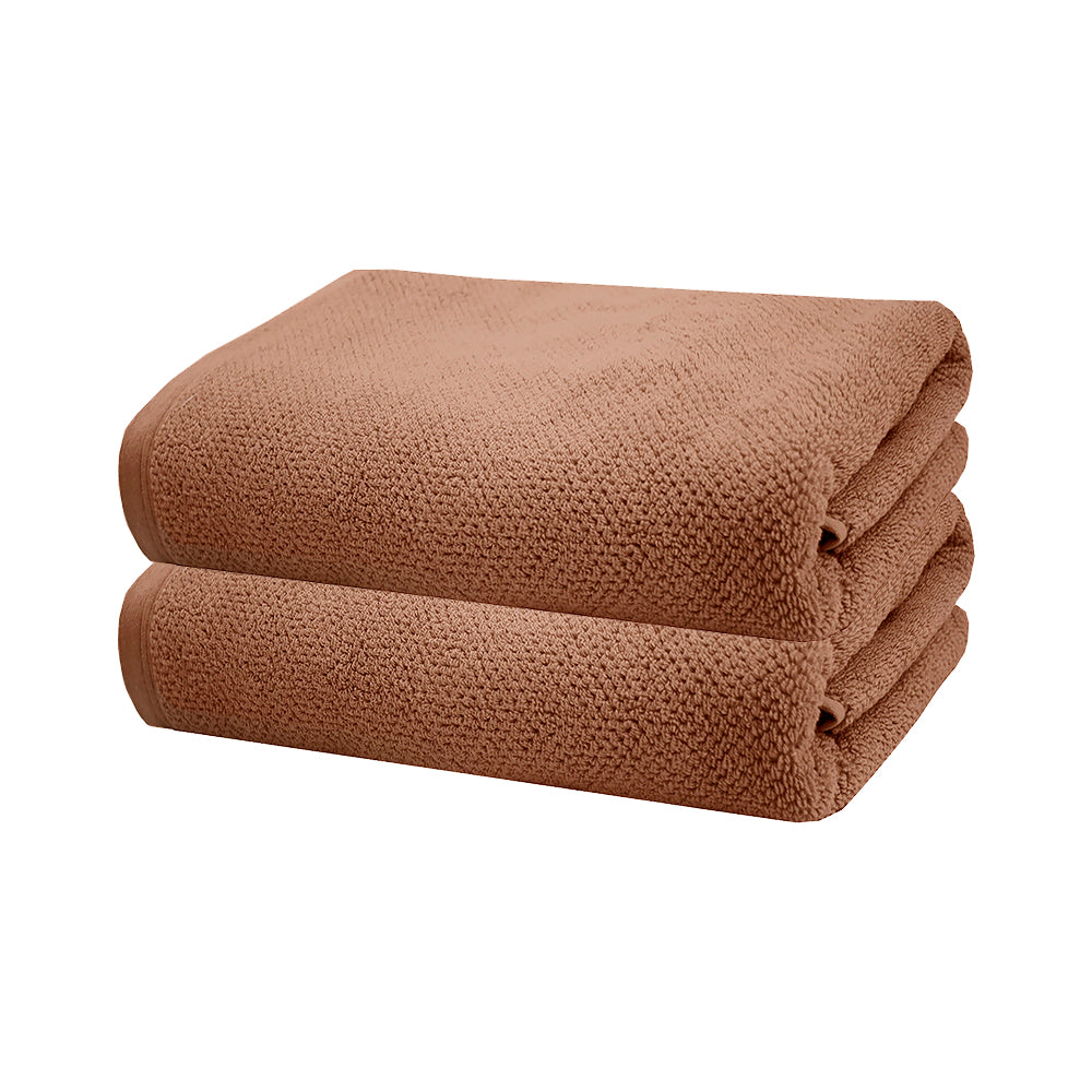 Bambury | Angove 2pack Bath Sheet 80x160cm Bambury