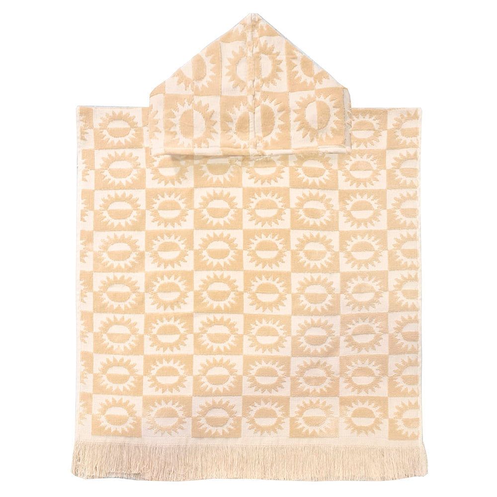 Bambury | Sola Kids Poncho Peach Bambury