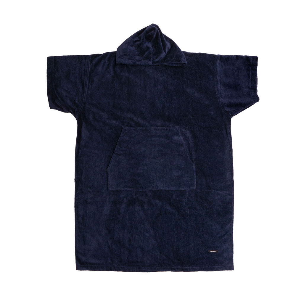 Bambury | Wylie Adult Hooded Beach Poncho Navy Bambury