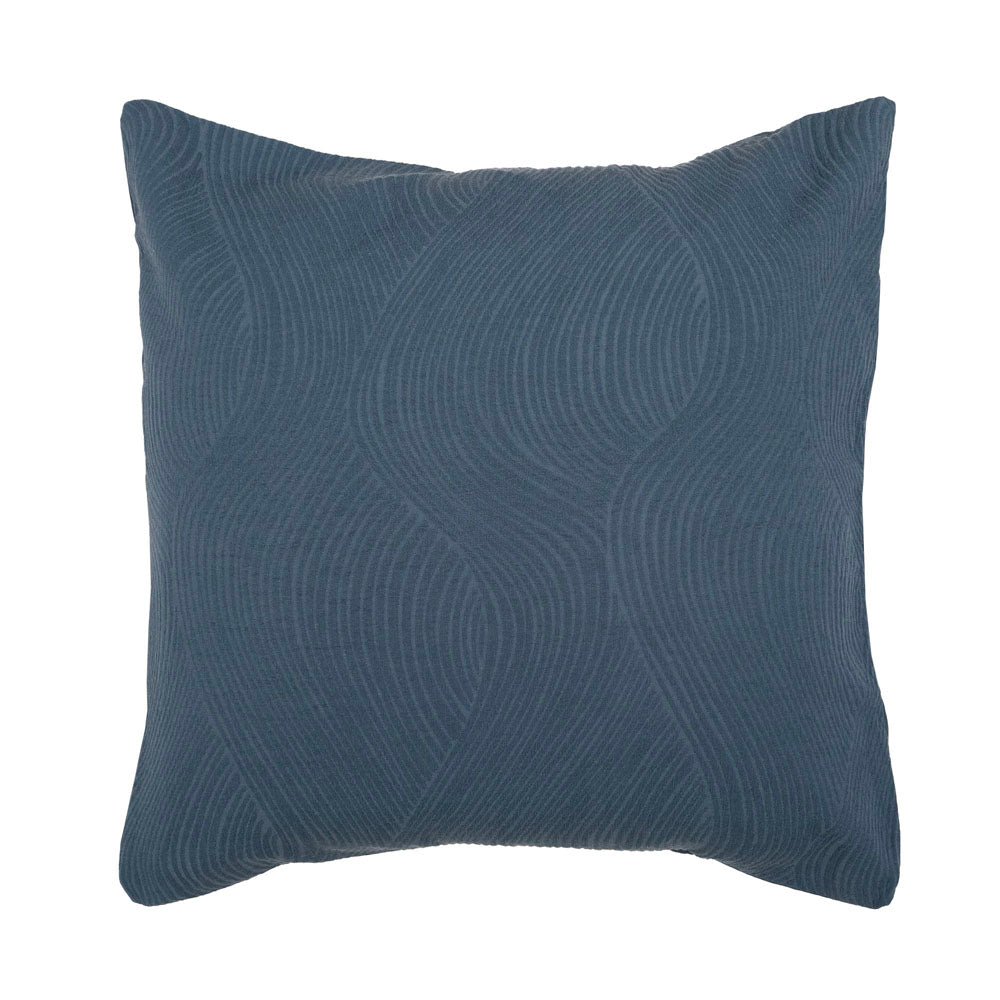 Bambury | Tide Jacquard Denim European Pillowcase