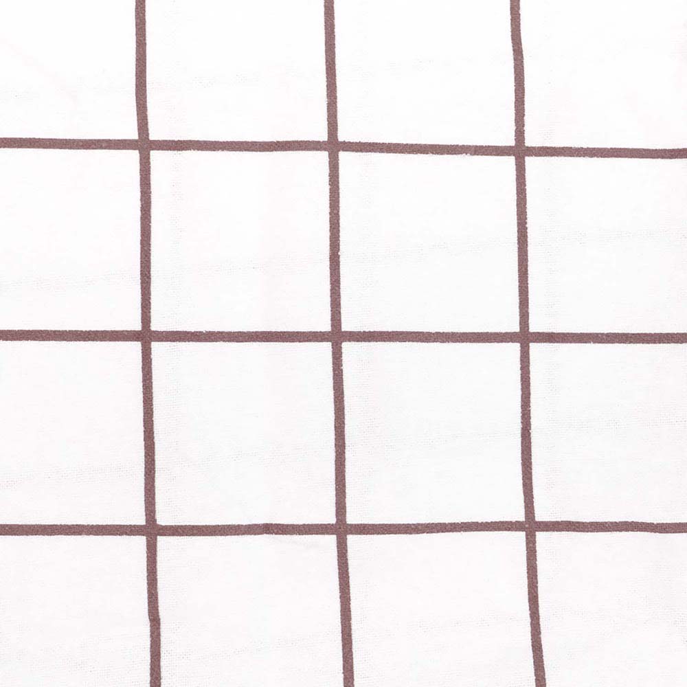 Bambury Grid Boysenberry Flannelette Quilt Cover Set