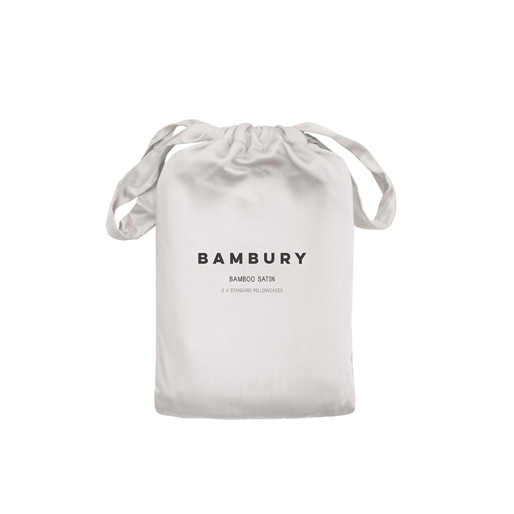 Bambury | Bamboo Satin Pillowcases Bambury