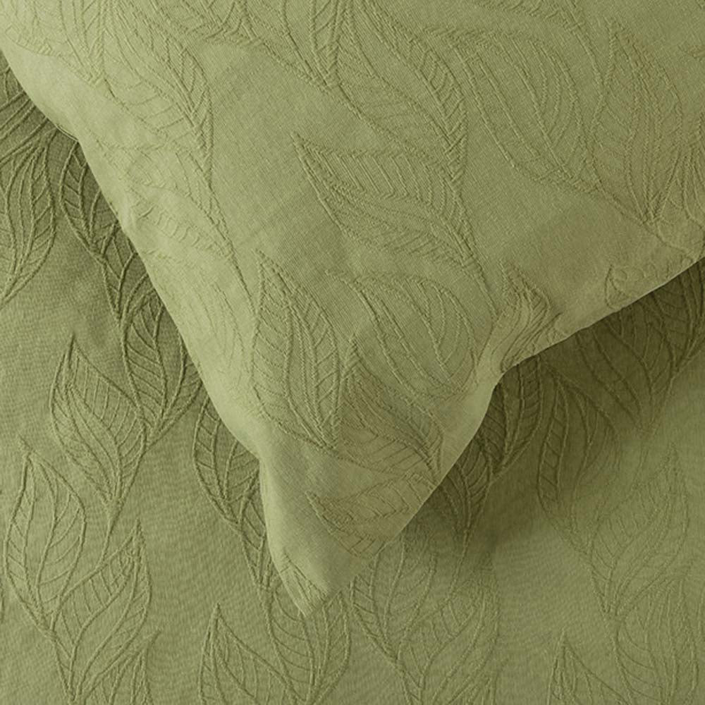 Bambury | Acacia Jacquard Quilt Cover Set Pear Queen
