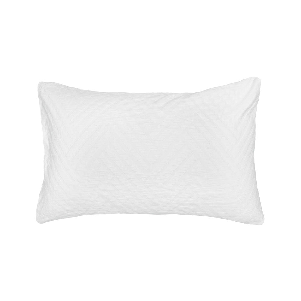 Bambury | Panama Jacquard Quilt Cover Set Steel