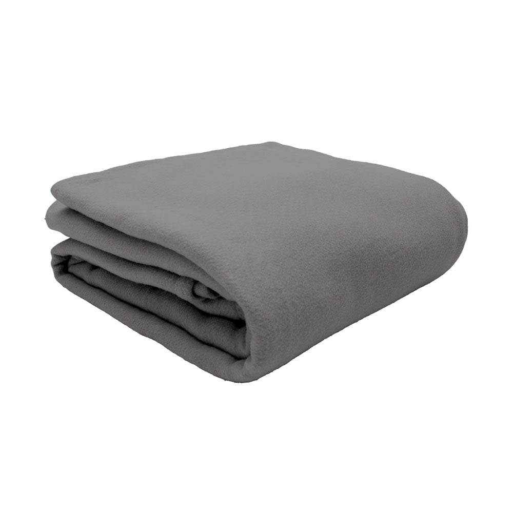 Bambury Carson Wool Bamboo Blanket Slate