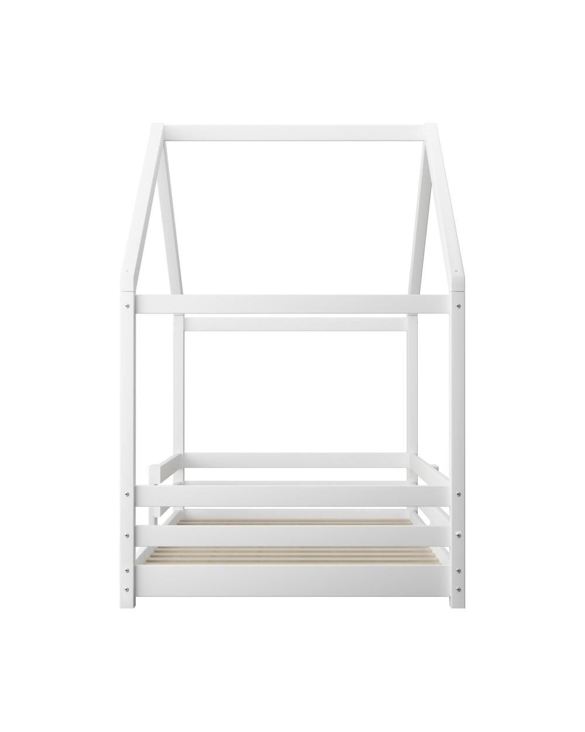 Kids Bed Frame Single Wooden Bedframe Mattress Base Timber Platform Oikiture