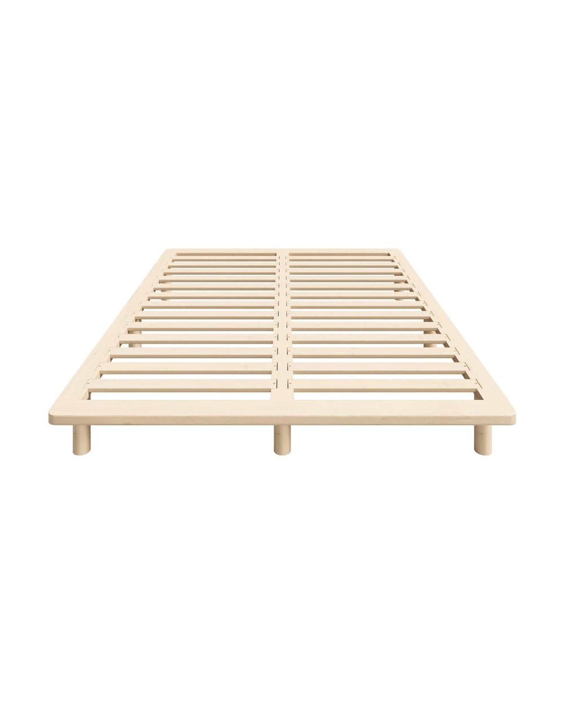 SUNBURY Bed Frame Wooden Bed Base Oikiture
