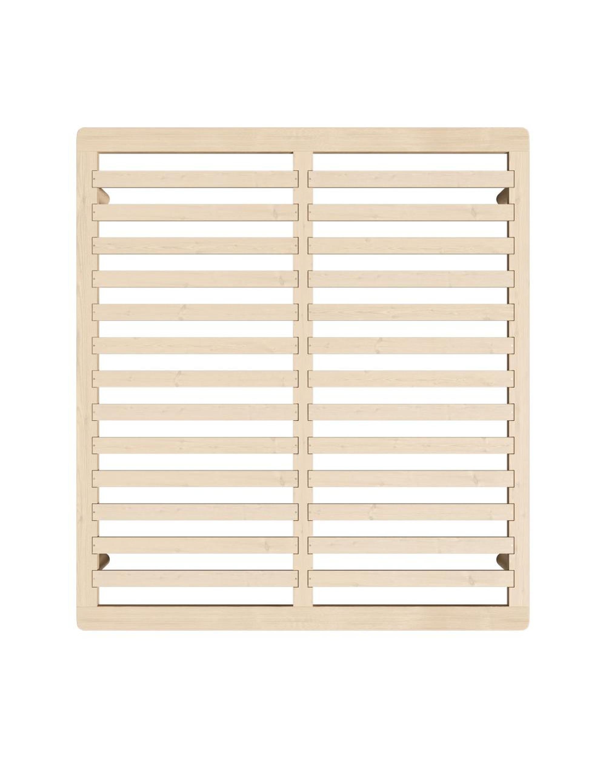 SUNBURY Bed Frame Wooden Bed Base Oikiture