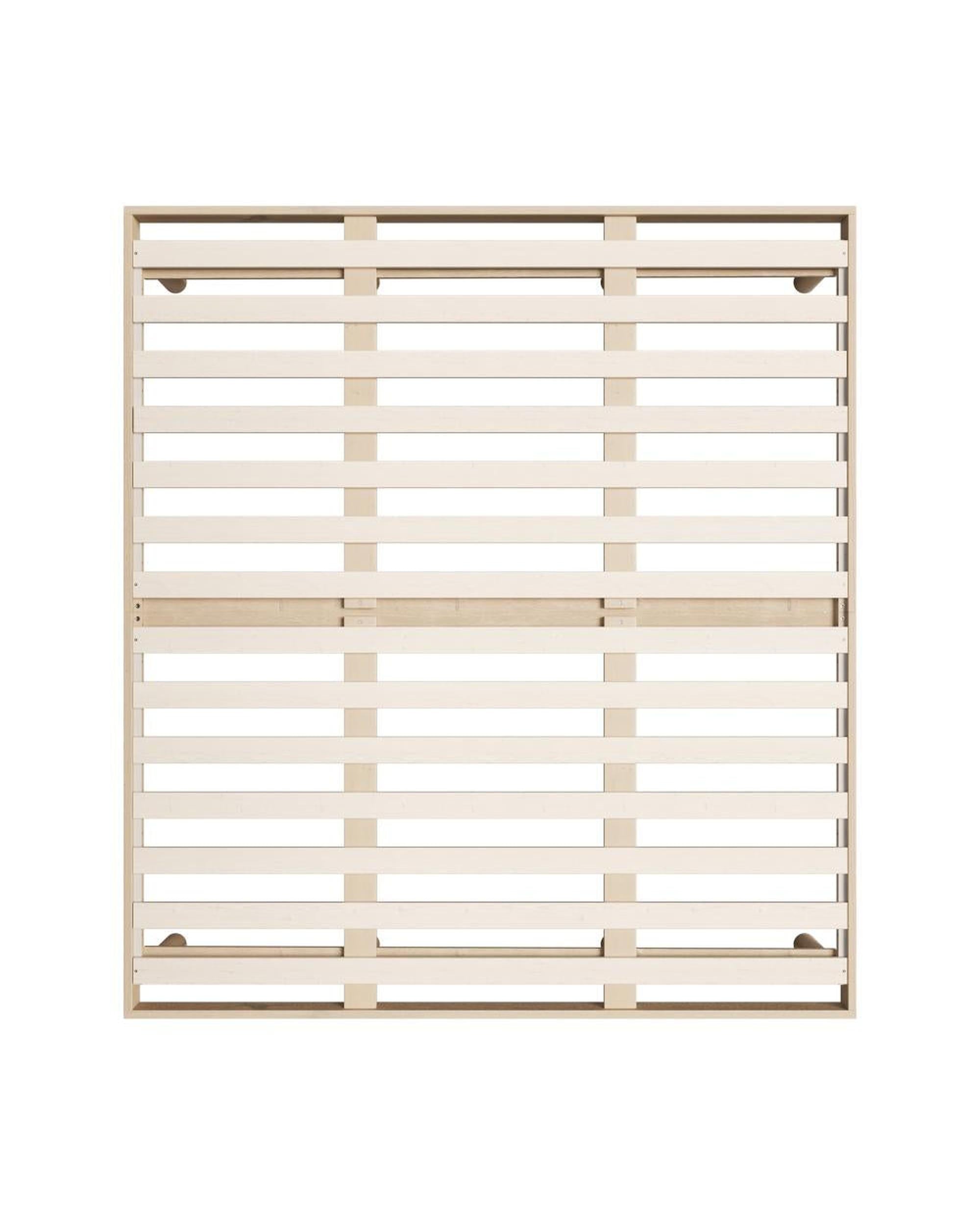 Gisborne Bed Frame Bed Base Solid Wood Slats Oikiture