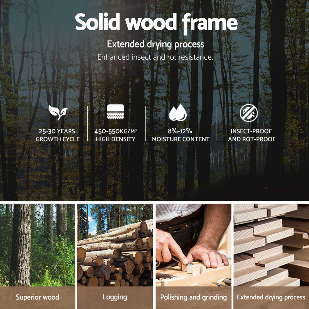 SOL Bed Frame with Storage Grey Velvet Headboard Gas Lift Platform Base Artiss