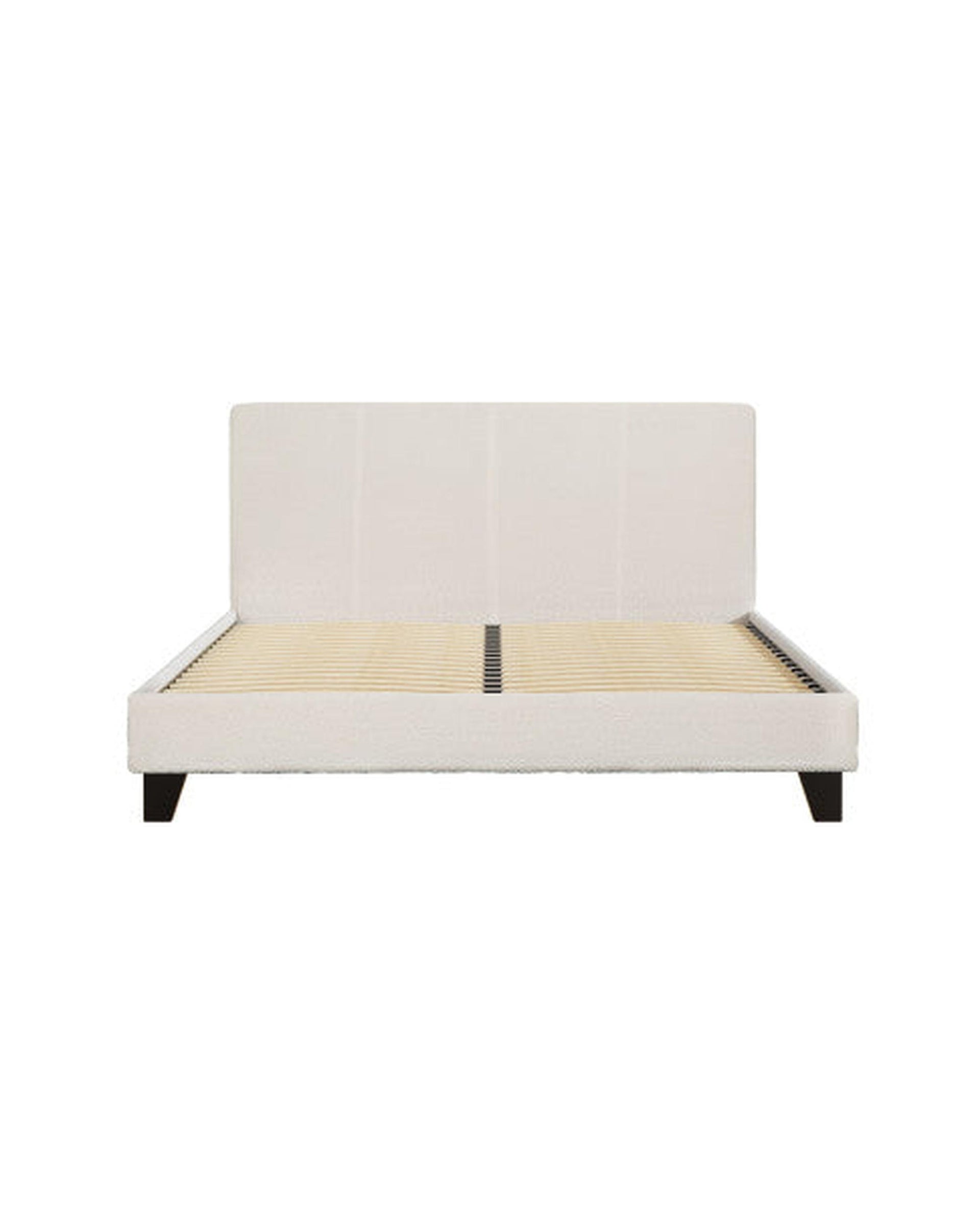 Artiss Bed Frame Queen Size Boucle Fabric Mattress Base Platform Wooden Artiss