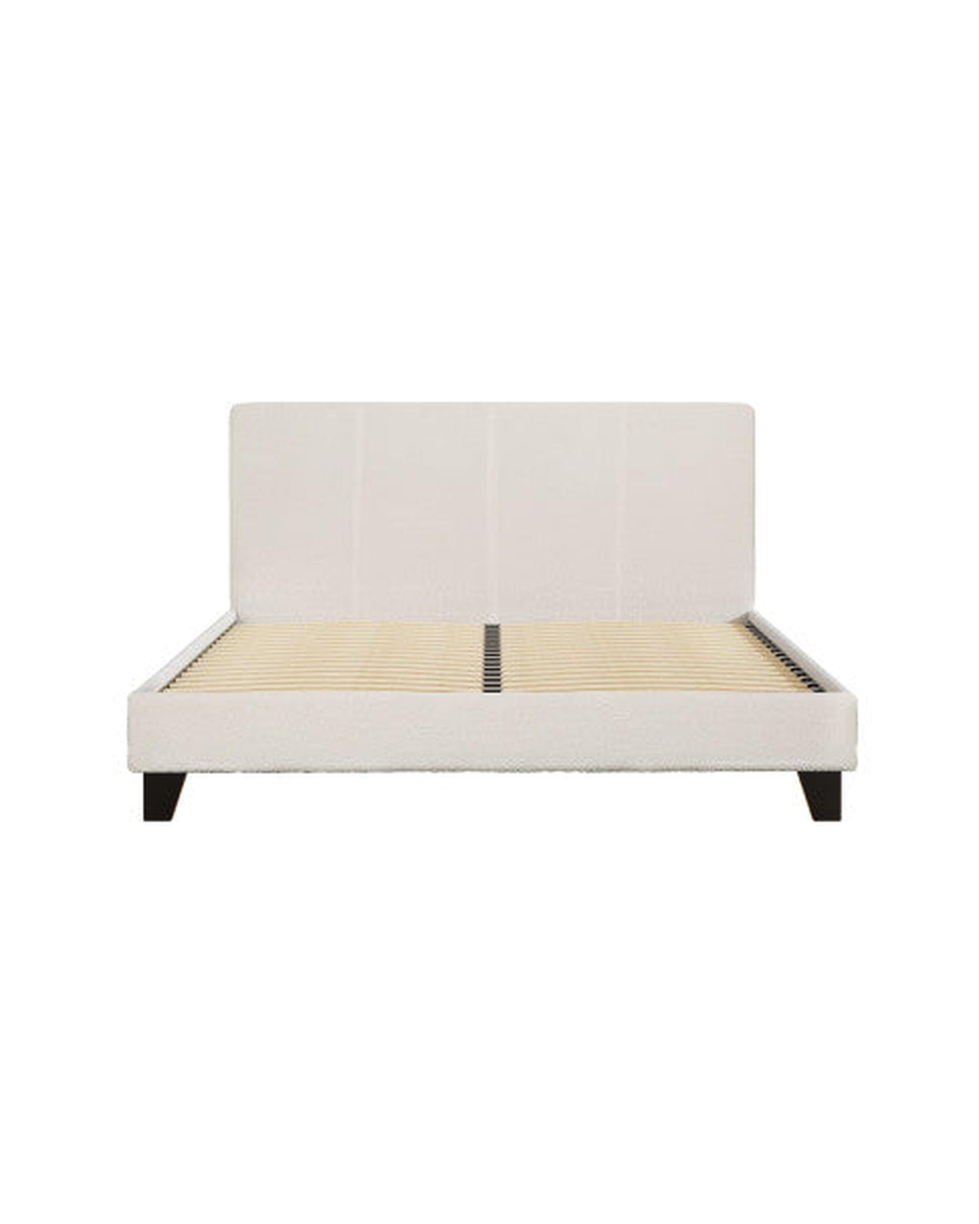 Artiss Bed Frame Queen Size Boucle Fabric Mattress Base Platform Wooden Artiss