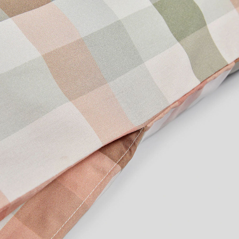 Bambury | Desert Plaid Organic Cotton Quilt Cover
