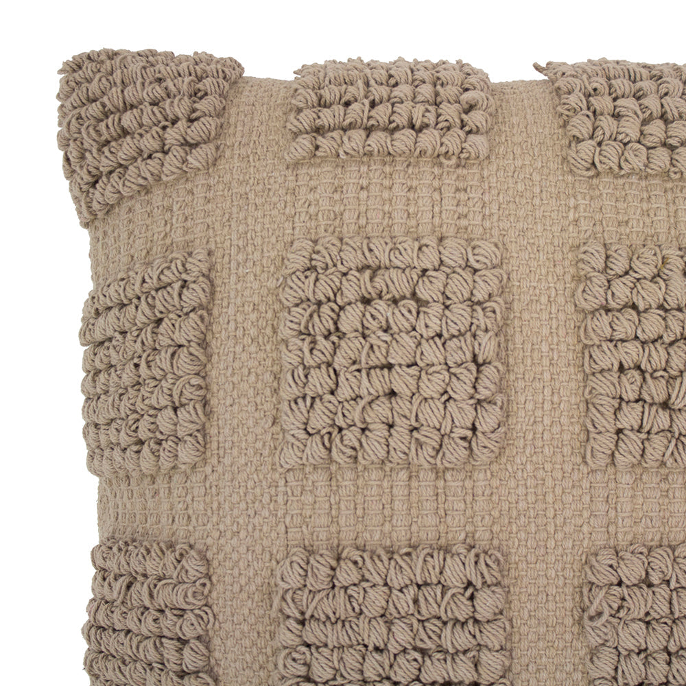 Bambury | Dawson Cushion 45x45cm Almond Bambury