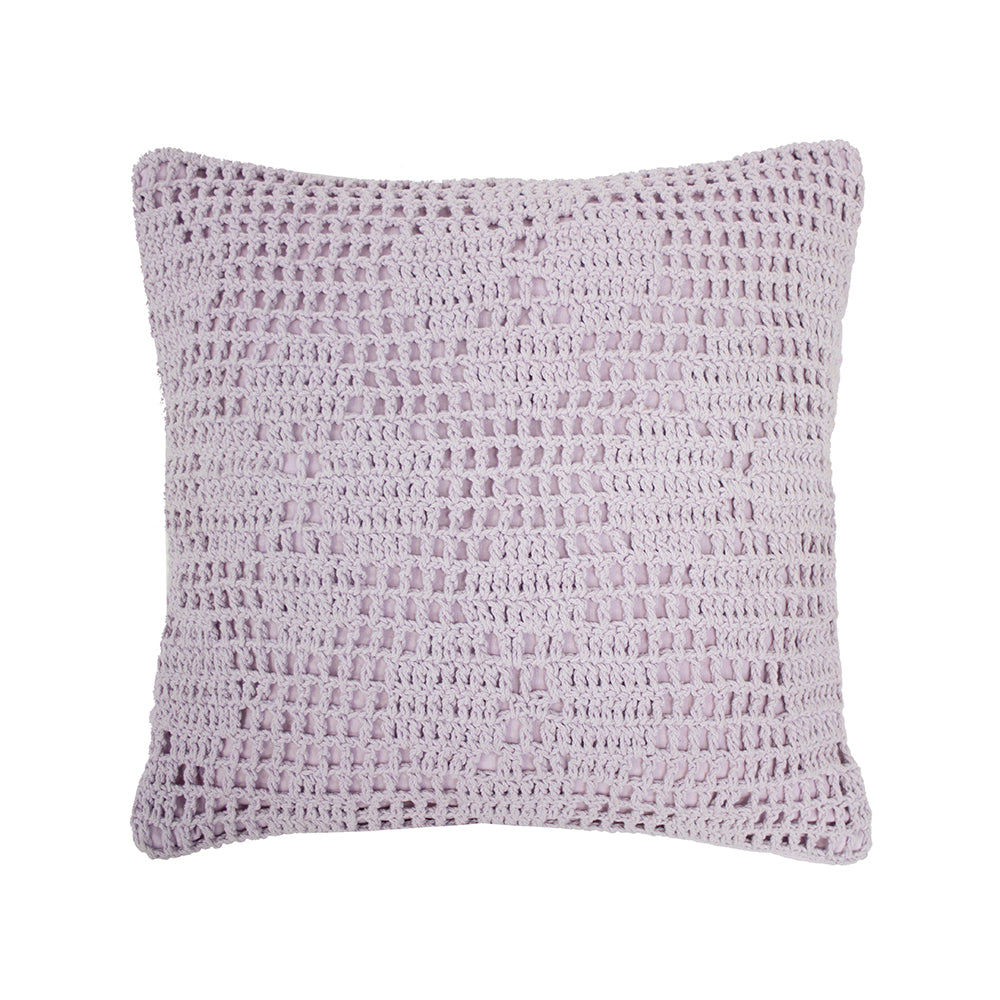 Bambury | Callista Square Cushion Lilac Bambury