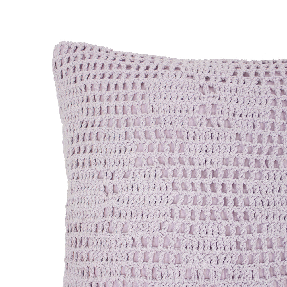 Bambury | Callista Square Cushion Lilac Bambury