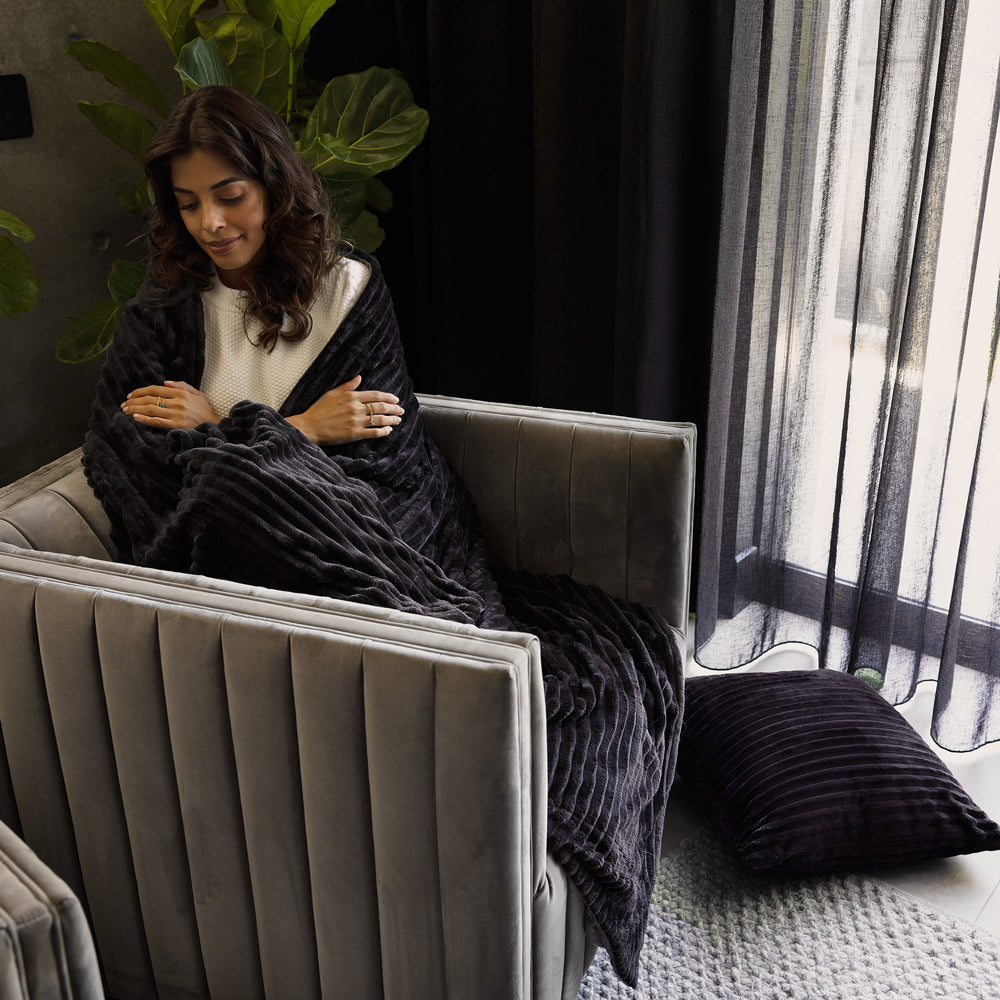 Bambury | Channel Square Cushion Bambury