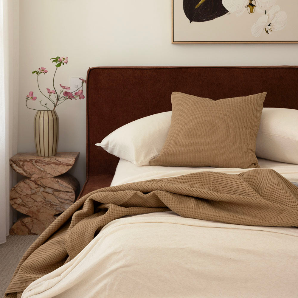 Bambury Milo Waffle Throw