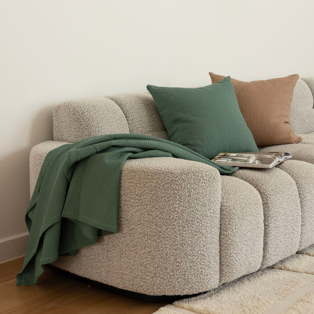 Bambury Milo Waffle Throw